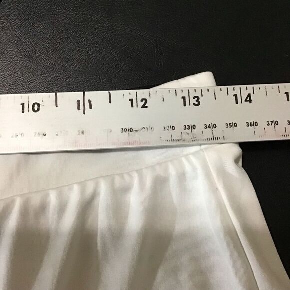 Adidas Climalite Galaxy Athletic White Skirt with Black Trim Skort S - Picture 5 of 10